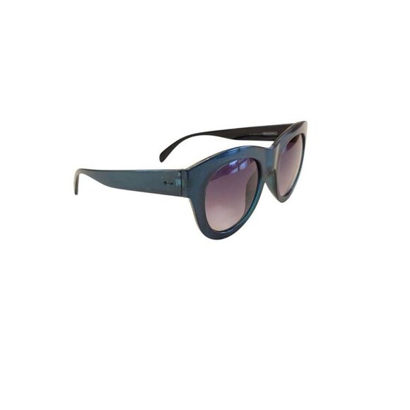 DotDash Headspace Teal Fade/Gradient Sunglasses with Soft Burlap Case - Picture 7 of 14